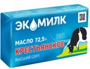 БЗМЖ Масло слив Экомилк Крестьянское 72,5% 160г ф