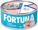 Тунец Fortuna кусочки в собственном соку 185 г