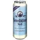 Пиво БЕНЕДИКТИНЕР Хелл фильтрованное светлое 5%, 0,5л