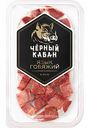Язык говяжий в желе Черный кабан кусочки, 110 г