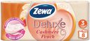 Бумага туалетная Zewa Deluxe «Персик», 3 слоя, 8 рулонов