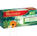 Напиток MILFORD ДЕТОКС СОРГО ЛИМОННОЕ-КРАПИВА чайный 20x2г
