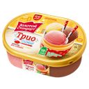 Мороженое ЗОЛОТОЙ СТАНДАРТ, Клубника-шоколад, 475г