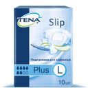 Подгузники урологические для взрослых Tena Slip Plus размер L 100-150 см, 10 шт