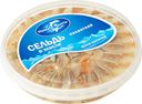 Сельдь Морепродукты пикантная филе-кусочки, 180г