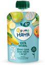 Пюре ФрутоНяня яблоко-груша-банан-персик-йогурт с 6 месяцев 90 г