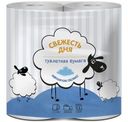 Туалетная бумага Свежесть Дня 2 слоя 4 рулона