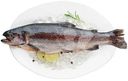Форель радужная потрошёная с головой