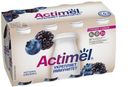 Кисломолочный напиток Actimel черника-ежевика 1,5% БЗМЖ 95 мл
