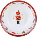 Салатник фарфоровый Щелкунчик цвет: белый/красный, 15см