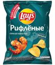 Чипсы Lay's Пряная креветка рифлёные 105г