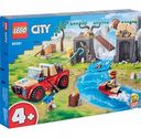 Игрушка-конструктор Спасательный внедорожник для зверей LEGO City Wildlife 60301 4+, 157 элементов