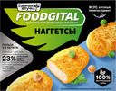 Полуфабрикат замороженный Горячая штучка наггетсы с раст.белком Мясная Галерея лоток, 200 г