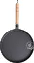 Сковорода блинная HOMECLUB 22см, съемная ручка, чугун