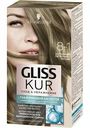 Краска для волос уход и увлажнение Gliss Kur 8-1 холодный пепельно-русый