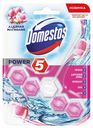 Блок для очищения унитаза Domestos Power 5+ Видимая защита магнолия, 53 г