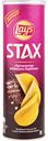 Чипсы картофельные Lay's Stax Ароматные рёбрышки барбекю, 140 г