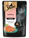 Корм Sheba Ломтики в Желе Форель для взрослых кошек, 75г