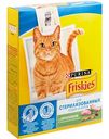 Корм для стерилизованных кошек и котов Friskies с кроликом и полезными овощами, 300 г