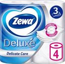 Туалетная бумага Zewa Deluxe Без аромата 3 слоя 4 рулона