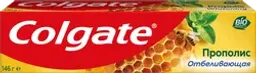 Зубная паста COLGATE Прополис отбеливающая с натуральными ингредиентами для бережного отбеливания зубов и сохранения здоровья десен
