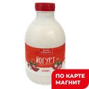 Йогурт ЗДОРОВЬЕ ИЗ ПРЕДГОРЬЯ клубника, 2,5%, 500г