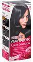 Крем-краска для волос Garnier Color Sensation 1.0 Драгоценный чёрный агат, 110 мл