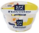 Десерт Epica Flavorite творожный с бананом и ореховым кремом 7.6%, 130г