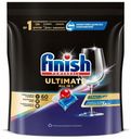 Капсулы для мытья посуды Finish Ultimate для посудомоечной машины 60 шт