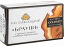 Брауни Б.Ю. Александров с грецким орехом и мягкой карамелью, 80 г