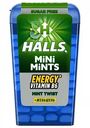 Конфеты Halls Mini Mints витамин B6 Женьшень и мята, 12,5 г
