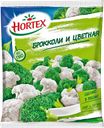 Овощи замороженные ХОРТЕКС, Смесь брокколи-цветная капуста, 400г