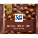 Шоколад молочный Ritter Sport Extra Nut Цельный лесной орех, 100 г
