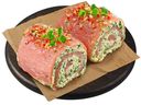 Рулет из корейки с сыром и чесноком, 1 кг
