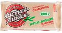 Мороженое пломбир Чистая Линия Крем-брюле Семейное 12%, 200 г