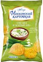 Чипсы картофельные Московский картофель Сметана и зелёный лук, 150 г