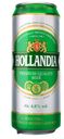 Пиво Hollandia светлое 4.8%, 450мл