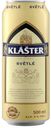 Пиво Klaster светлое фильтрованное 5%, 500 мл