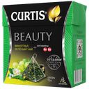 Чай зеленый CURTIS Beauty ароматизированный средний лист, 15пирамидок