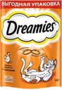 Лакомство для кошек DREAMIES®, подушечки с курицей, 140г