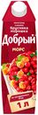 Морс «Добрый» виноград клюква брусника морошка, 1 л