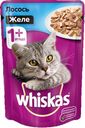 Корм Whiskas Желе с лососем для кошек, 85г