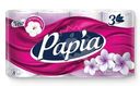 Туалетная бумага Papia Балийский цветок 3 слоя, 8шт