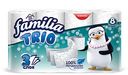 Туалетная бумага 3-слойная FAMILIA TRIO, 8 шт