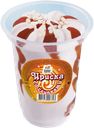 Мороженое БОДРАЯ КОРОВА Ириска карамельное с вареным сгущенным молоком, с змж, пластиковый стакан, 185г