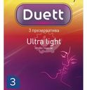 Презервативы Duett Ultra Light 3шт.