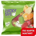 LUCKY DAYS Мармел ябл/гру/апел/мал300г фл/п(Кондит Кубани)18