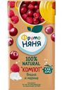 Компот детский ФрутоНяня Вишня и малина, с 3 лет, 500мл