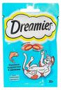 Лакомство Dreamies с лососем для кошек 60 г
