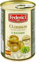 Оливки с васаби FEDERICI, 292г